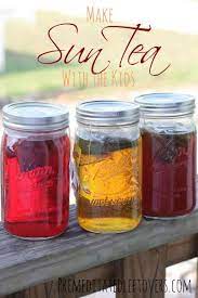 How To Make Sun Tea With Kids Kids Tea Recipes Sun Tea Recipes Easy Meals For Kids