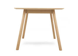 A simple and modern dining table that allows you to extend it using only one hand. 150cm Medium Oak Extendable Dining Table Rho Ez Living Furniture