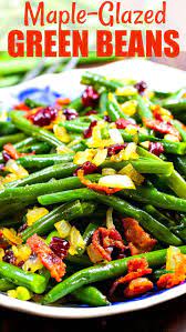 Maple Glazed Green Beans Spicy Southern Kitchen Recipe Green Beans Best Vegetable Recipes Lunch Recipes Healthy