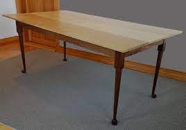 Each piece is handmade by our highly skilled local lancaster and lebanon county amish. Tiger Maple Dining Table Hawk Ridge Furniture St Johnsbury Vt