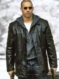 Vin Diesel Knockaround Guys Black Leather Jacket - New American Jackets