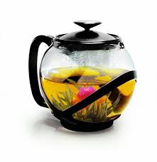 Buy teapots & tea sets online! Amazon Com Primula Pta 2340 Tempo Teapot With Infuser And Lid 40 Ounce Black Primula Tea Kettle Teapots Tea Pots Glass Teapot Flower Tea