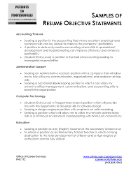 How To Write Resume Objective For Internship Should You Use An Objective In Your Resume