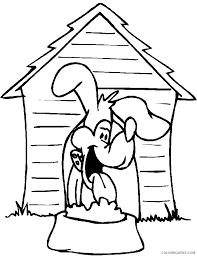 Find beautiful coloring pages at thecoloringbarn.com! House Coloring Pages Dog House Coloring4free Coloring4free Com