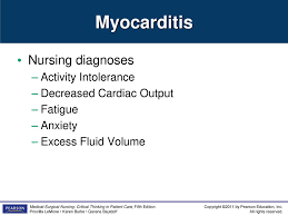 Guidelines for diagnosis and treatment of myocarditis (jcs 2009): 31 Nursing Care Of Patients With Cardiac Disorders Ppt Download