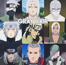 Gray Hair In Naruto Anime Naruto Powerful Images