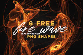 Download original (823.40kb) download in different resolutions. 6 Free Fire Wave Shapes Dealjumbo Com Discounted Design Bundles With Extended License