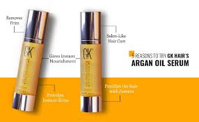 Try ai, ar hair color. Gk Hair Global Keratin Hair Serum 50 Ml 100 Pure Organic Argan Oil Hair Oil For Smoothing Repair Of Dry Damaged Hair With Additional Shine And Anti Frizz Protection Amazon De Beauty