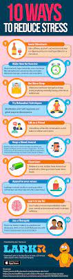 10 Simple Ways To Reduce Stress (Infographic)