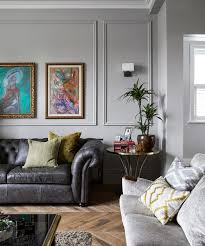 Grey and blue living room designs have two primary colors that go well with each other smoothly. Farrow Ball Paint Colors Grey Paint Homes Gardens