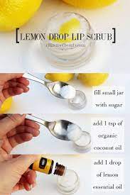 Diy Lemon Drop Lip Scrub Recipe With Coconut Oil And Essential Oils Citizens Of Beauty Lip Scrub Diy Lip Scrub Recipe Coconut Oil Uses
