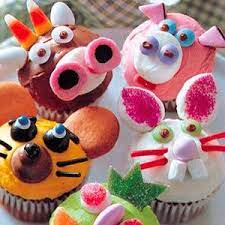 There are always many reasons to make a cupcake for children. Animal Cupcakes Animal Cupcakes Cupcake Recipes Cupcake Cakes