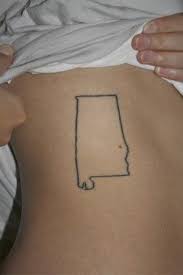Let S File This Under Crazy Tattoos People Get Because They Love Auburn Alabama Tattoos State Tattoos Tattoos