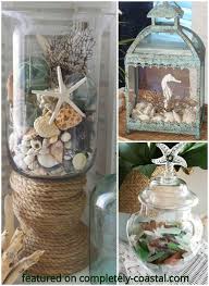15 Vessels To Display Collected Seashells In 2020 Seaside Decor Sea Shell Decor Beach Themed Crafts