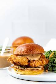 Fried Chicken Sandwich The Flavor Bender
