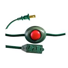 Go Green Power 9 Ft 18 2 3 Outlet Foot Switch Extension Cord Green Gg 24510gn The Home Depot Outdoor Extension Cord Extension Cord Green Power