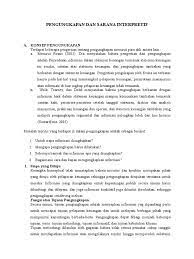 Pertanyaan tentang pengungkapan dan sarana interpretif. Pengungkapan Dan Sarana Interpretif