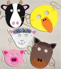 Craft Foam Animal Masks At Joann Com Animal Crafts For Kids Animal Masks For Kids Farm Animal Crafts