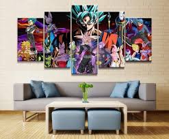 Fastsearchresults.com has been visited by 100k+ users in the past month Dragon Ball Z 3 Anime 5 Panel Canvas Art Wall Decor Canvas Storm