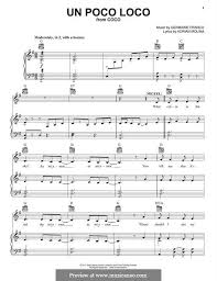 Un Poco Loco From Coco By G Franco Guitar Tabs Songs Flamenco Guitar Lessons Clarinet Sheet Music