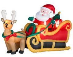 What kind of material is a reindeer sleigh made of? 61 Santa Sleigh And Reindeer Outdoor Decoration Ideas Reindeer Outdoor Decorations Santa Sleigh Sleigh