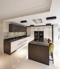 Jun 22, 2020 · snow white thassos marble countertops make a big splash in this thoroughly modern kitchen by homepolish interior designer daniela malca. 50 Kitchens With Black Granite Countertop Surfaces Photos Home Stratosphere