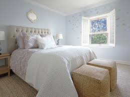 The pendant light in the window is from. Blue Master Bedroom Ideas Hgtv