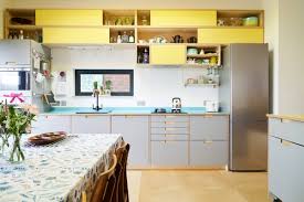 Sliding Door Cupboards At The Very Top Would Work Well To The Left Of The Oven It To The Right Wher Kitchen Shelf Design Plywood Kitchen Birch Kitchen Cabinets