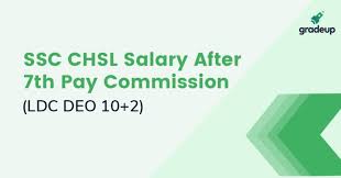 Ssc Chsl Salary 2019 In Hand Post Wise After 7th Pay