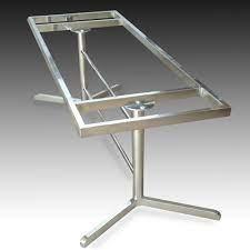 Per leg this listing is for a set of 3cubed coffee table. Stainless Steel Dining Table Frame Metal Table Frame In Gerugambakkam Chennai Vaibhav Kitchen Equipment Systems Id 11795352648