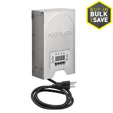 Kichler 200 Watt 12 Volt Multi Tap Landscape Lighting Transformer With Digital Timer Lowes Com Landscape Lighting Transformer Digital Timer Landscape Lighting