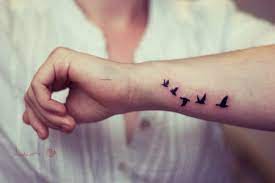 Flower + quote leg tattoo. 101 Small Tattoo Design Ideas For Girls