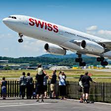 megaplane on twitter swiss air passenger aircraft aviation photography
