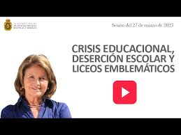 Patricia Matte Larraín: “Crisis educacional, deserción escolar y liceos  emblemáticos”