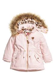 Padded Parka Light Pink Kids H M Us In 2020 Kids Winter Outfits Winter Baby Clothes Kids Fashion Clothes