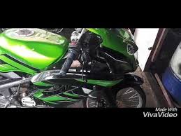 Kawasaki ninja 150rr modif middle underground eightq: Modifikasi Ninja Rr Hijau Youtube