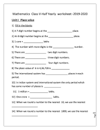 Our printable math worksheets help kids develop math skills in a simple and fun way. Fillable Online Place Value Worksheets Math Aids Com Fax Email Print Pdffiller