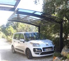 Realisation Client Avec Un Abri Voiture En Aluminium Et Toit Transparent