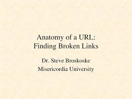 Ppt Anatomy Of A Url Finding Broken Links Powerpoint Presentation Free Download Id 2424438