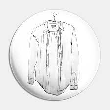 Pngkit selects 109 hd white button png images for free download. Shirt Dress Shirt Ink Drawing Fashion Pin Teepublic De