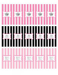 Insert the background for the candy wrapper. Free Printable Mini Candy Bar Wrappers Be Sure To Check Out The Website For More Fr Princess Party Printables Candy Bar Wrapper Template Barbie Birthday Party