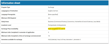 Up to four adults from two. Semester Programs Study Overseas University Of Adelaide