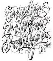 Image Result For Gangster Letter Tattoo Cursive Tattoos Tattoo Font Styles Tattoo Lettering Styles