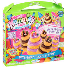 Maybe you would like to learn more about one of these? Yummy Nummies Mini Kitchen Magic Birthday Cake Maker Mixing Set 32 Pc Box Walmart Com Walmart Com