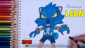 Brawl stars leon planse de colorat. Zooba Romania Noul Brawl Stars Cum Se Deseneaza Nix How To Draw Youtube