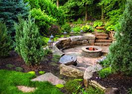 2015 Dhda Exteriors Residential Landscape Design Under One Half Acre 3rd Place Out In 2020 Backyard Landscaping Designs Backyard Landscaping Fire Pit Landscaping