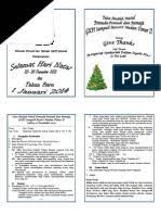 Dokumentasi tata acara natal 2011 youtube. 25 Inspirasi Keren Cara Membuat Kertas Tertib Acara Natal Zee Blog S