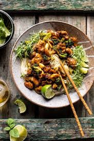 25 Minute Thai Black Pepper Chicken And Garlic Noodles Half Baked Harvest Recipe Half Baked Harvest Recipes Chicken Stuffed Peppers Recipes