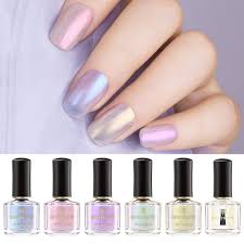 The price does not determine pretty nails. Amazon Com Born Pretty Nail Polish Pearl Transparent Shell Glimmer Shiny Shimmers Manicuring Nail Art Varnish White Base Color Needed 5 Colors Set Beauty