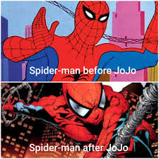 A Spider-man meme I made for JoJo fans | Spider-Man Amino